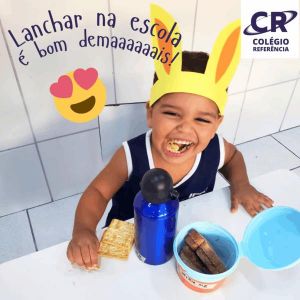 Lanche na escola